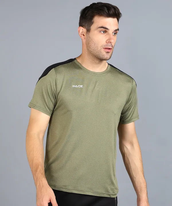 Olive_Crew_Neck_T_Shirt_For_Men