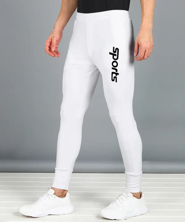 White_Gym_Track_Pant_For_Men