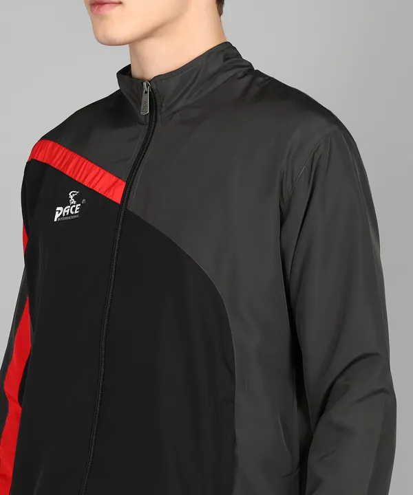 Dark_Grey_&_Orange_Micro_Track_Suit_For_Men