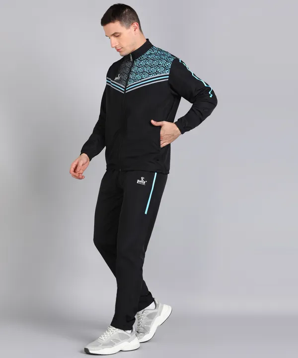 Black_&_Lime_Green_Micro_Printed_Track_Suit_For_Men