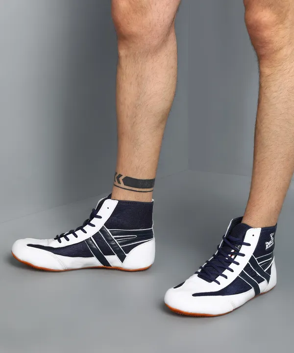 Navy_Blue_&_White_Sports_Shoes_For_Men