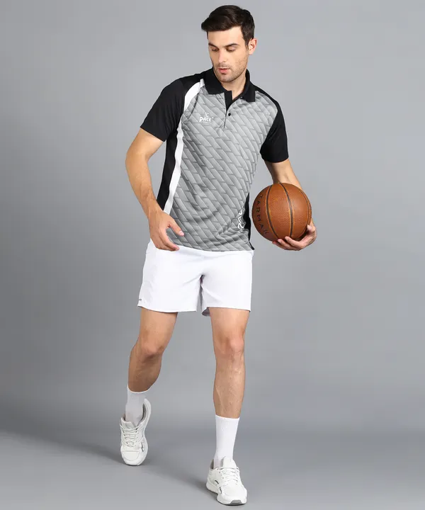 Black_&_Grey_Polo_T-Shirt_For_Men
