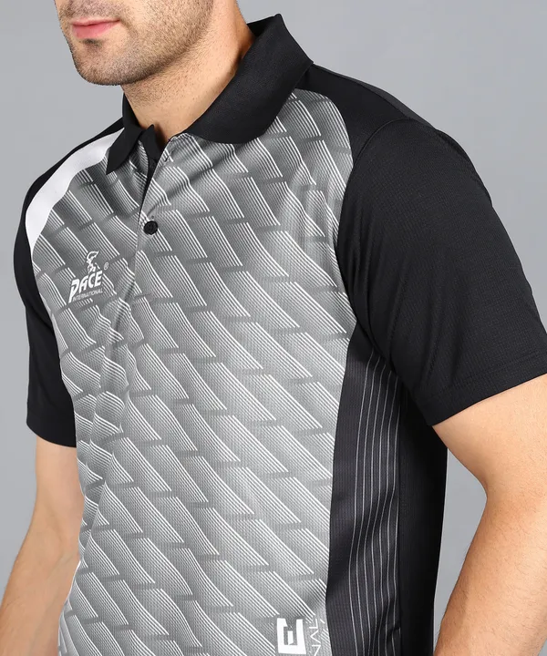 Black_&_Grey_Polo_T-Shirt_For_Men