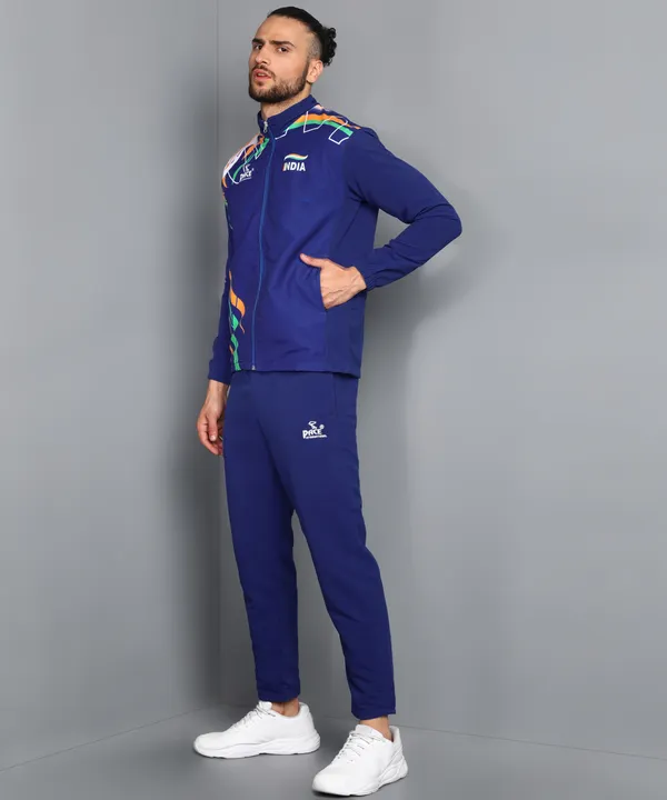 Royal_Blue_Micro_Printed_Track_Suit_For_Men