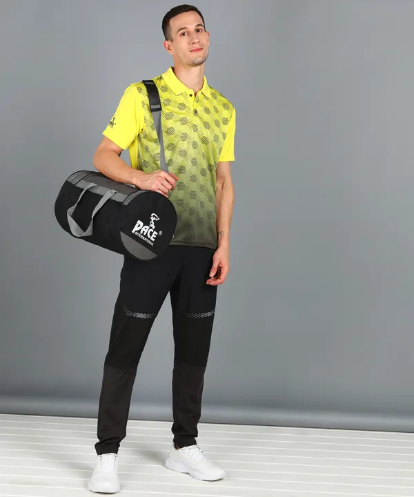 Lemon_&_Black_Polo_T-Shirt_For_Men