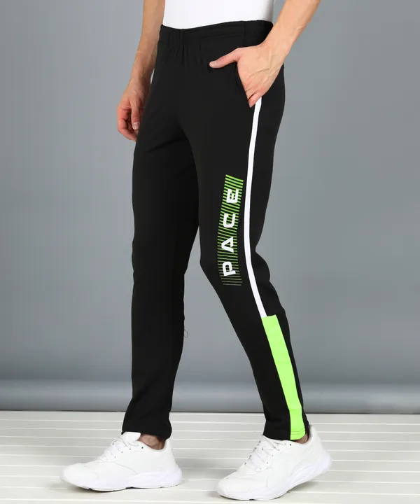 Black_&_F.Green_Track_Pant_For_Men