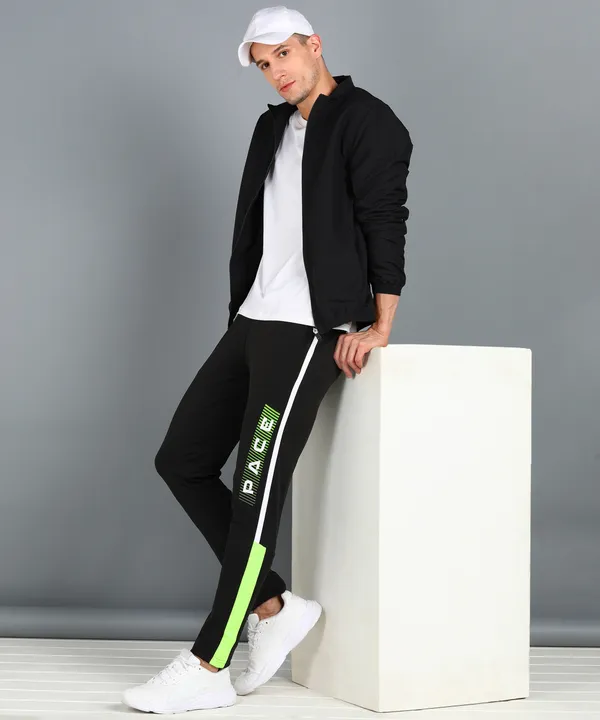 Black_&_F.Green_Track_Pant_For_Men