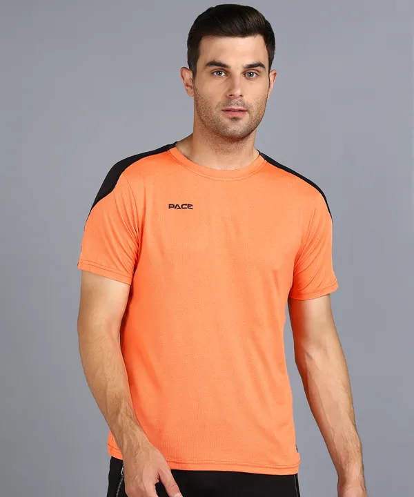 Orange_Crew_Neck_T_Shirt_For_Men