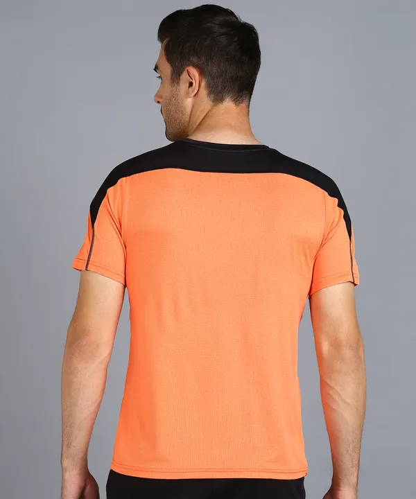 Orange_Crew_Neck_T_Shirt_For_Men