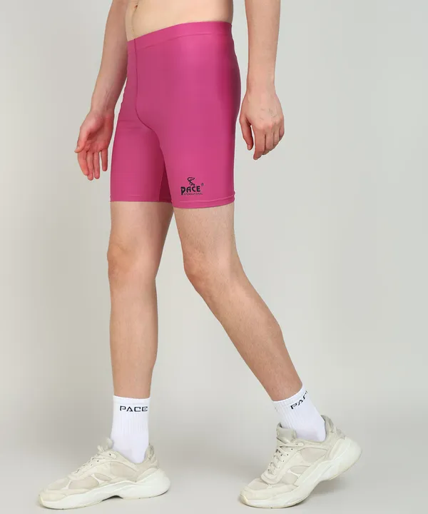 Pink compression tights top