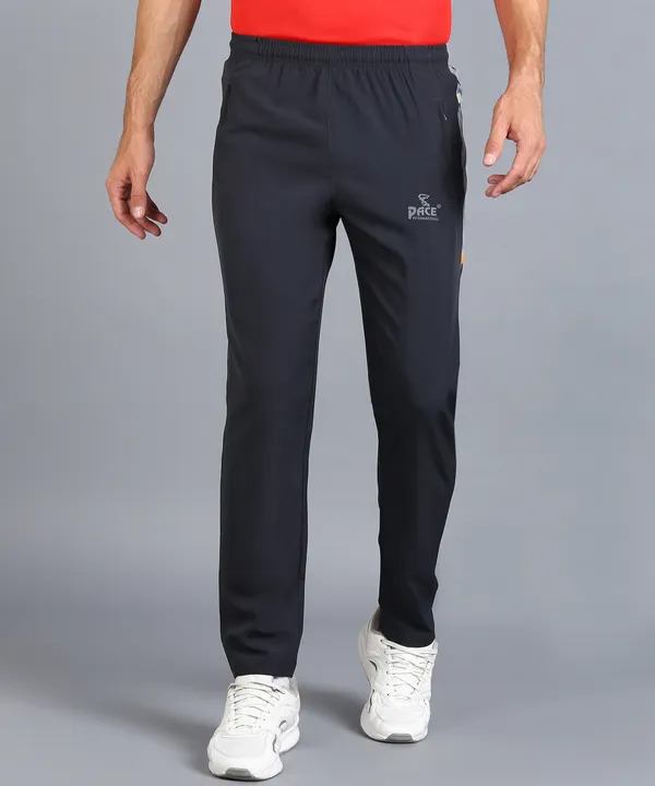 Dark_Grey_&_Orange_Track_Pant_For_Men