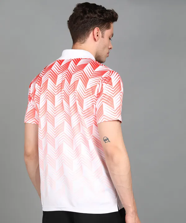 Red_white__Polo_T-Shirt_For_Men