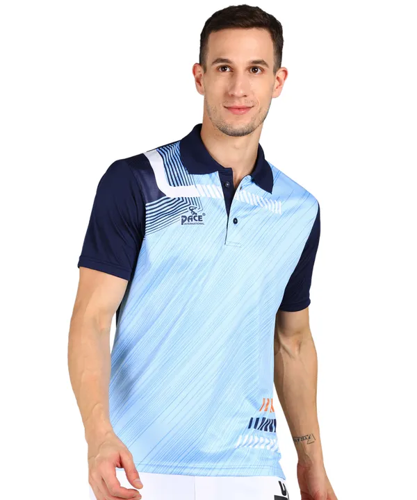 Navy_Blue_&_Sky_Polo_T-Shirt_For_Men