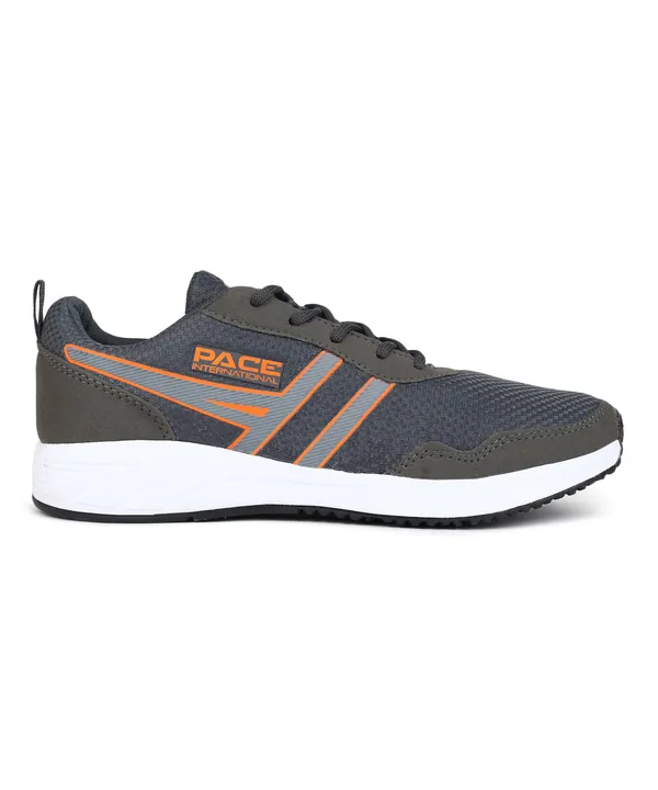 Dark_Grey_&__Orange_Sports_Shoes_For_Men