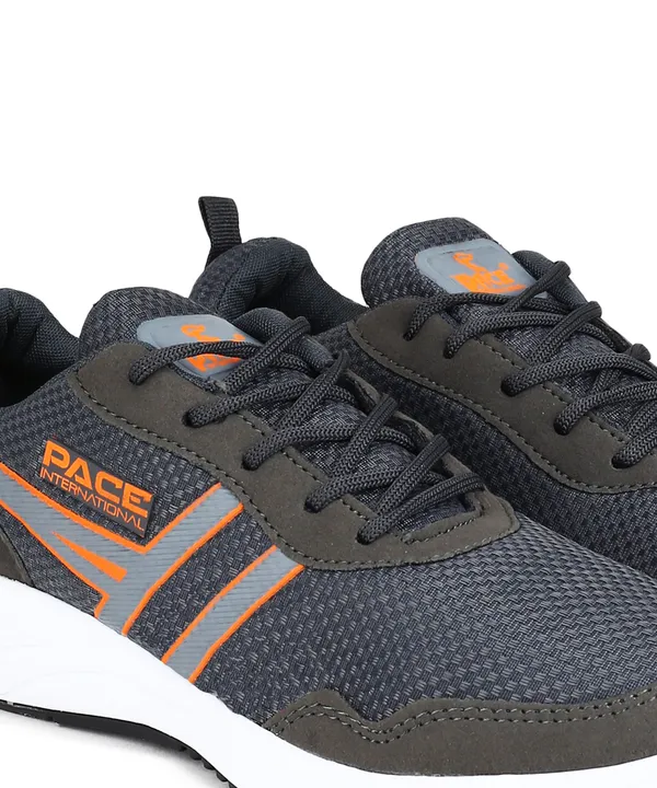 Dark_Grey_&__Orange_Sports_Shoes_For_Men