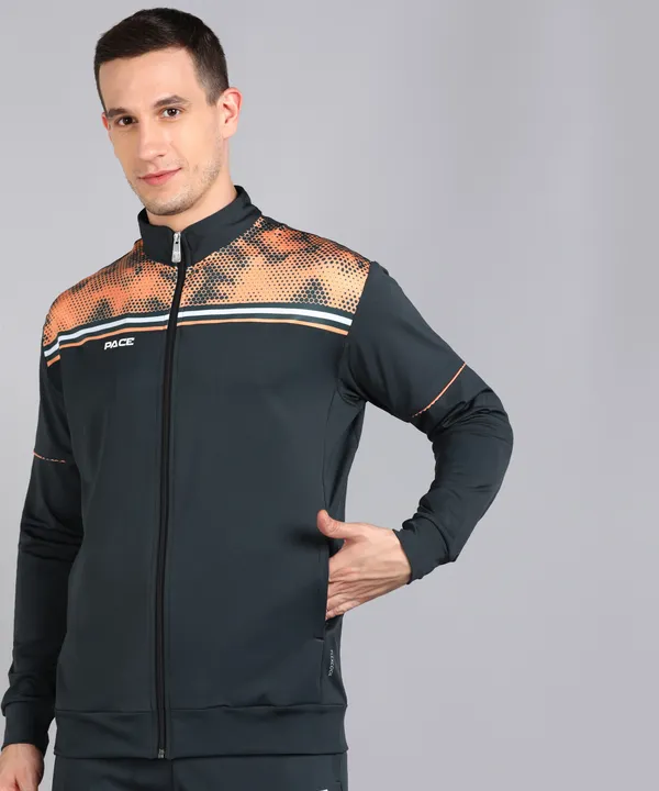 Dark_Grey_&_Orange_Printed_Track_Suit_For_Men