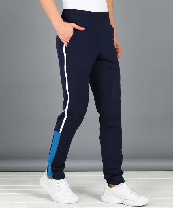 NavyBlue_&_Firoji_Track_Pant_For_Men