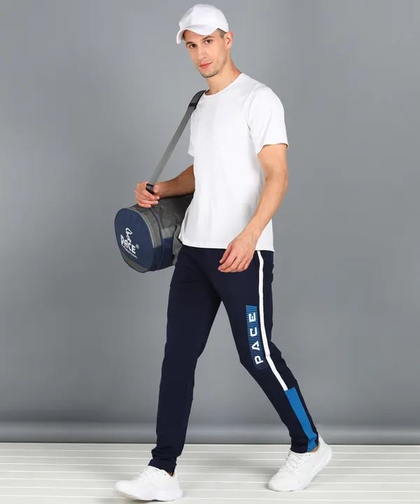 NavyBlue_&_Firoji_Track_Pant_For_Men