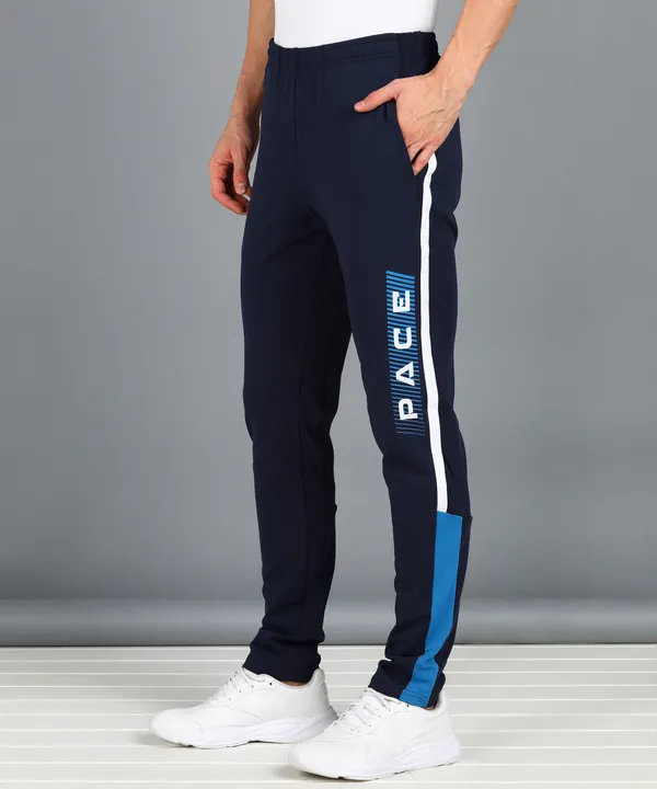 NavyBlue_&_Firoji_Track_Pant_For_Men