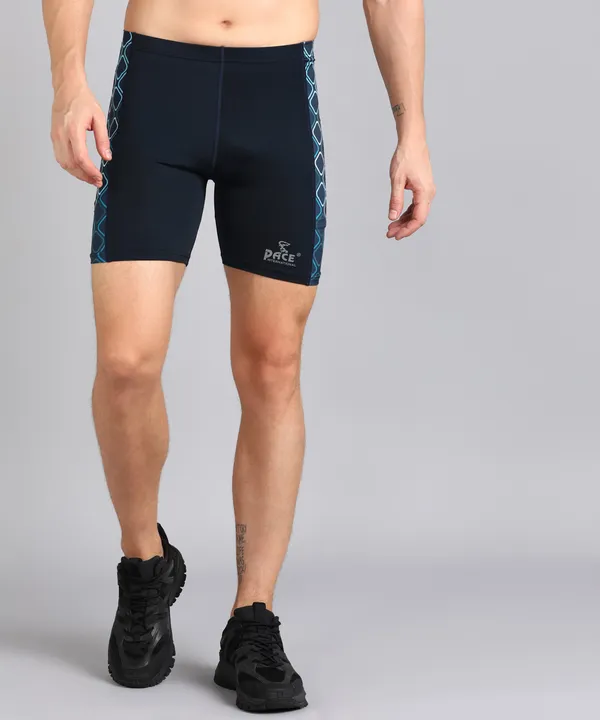 Navy_Blue_&_Firoji_Compression_Tights_For_Men