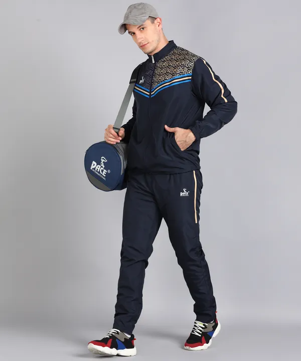 Dark_Grey_&_Orange_Micro_Printed_Track_Suit_For_Men