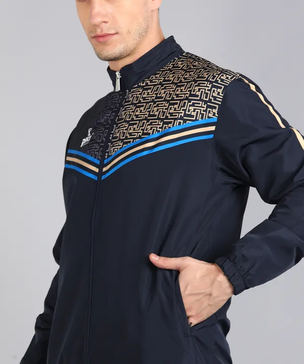 Dark_Grey_&_Orange_Micro_Printed_Track_Suit_For_Men