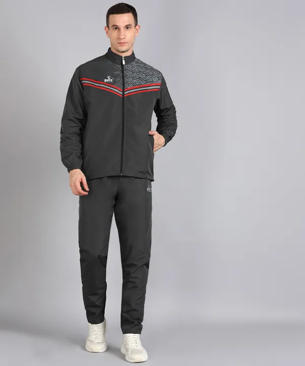 Dark_Grey_&_Orange_Micro_Printed_Track_Suit_For_Men