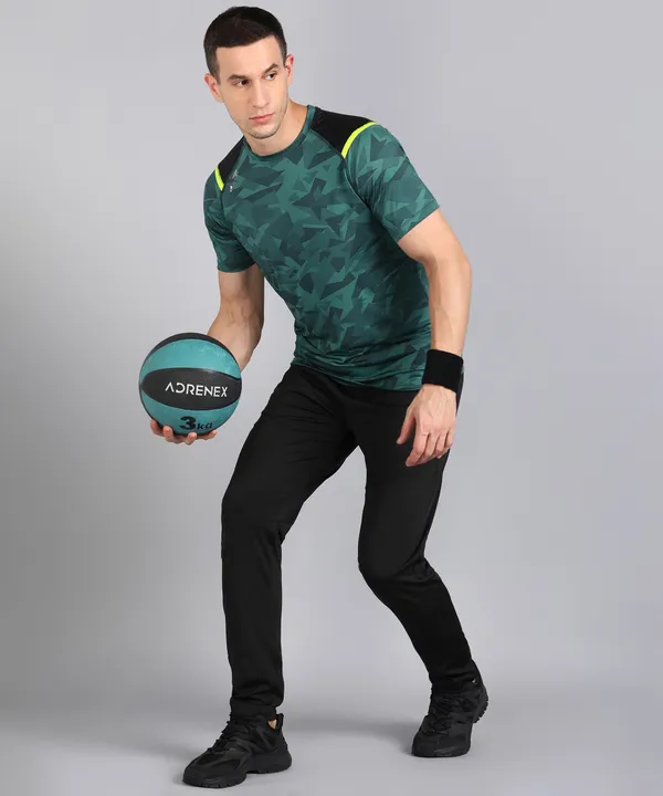 Green_Crew_Neck_T_Shirt_For_Men