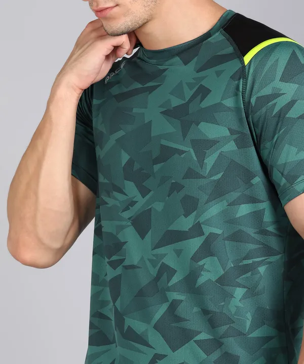 Green_Crew_Neck_T_Shirt_For_Men