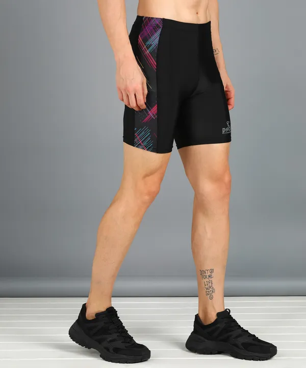 Black_&_Purple_Compression_Tights_For_Men