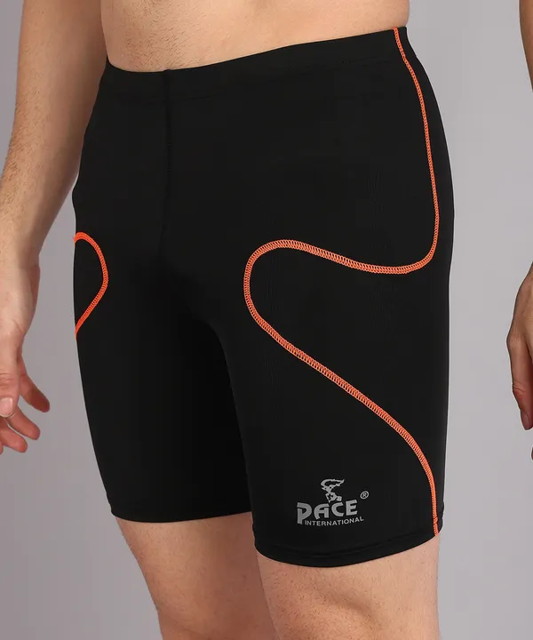 Black_&_Orange_Compression_Tights_For_Men