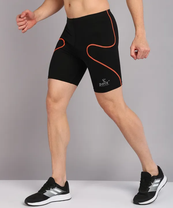 Black_&_Orange_Compression_Tights_For_Men
