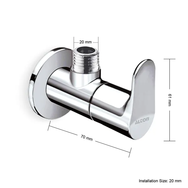 Silver_Candela_Angle_Valve__With_Wall_Flange_(Set_Of_2)
