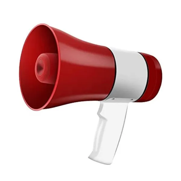 Red___Candela__Portable_Megaphone_Speaker_Siren_Record_Bullhorn_-_Compact_And_Battery_Operated_(80_Watt_)