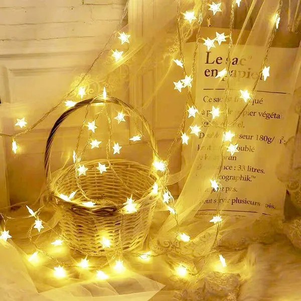 Yellow_Candela_16_Led__Steady_Star_Rice_Lights_pack_of_2