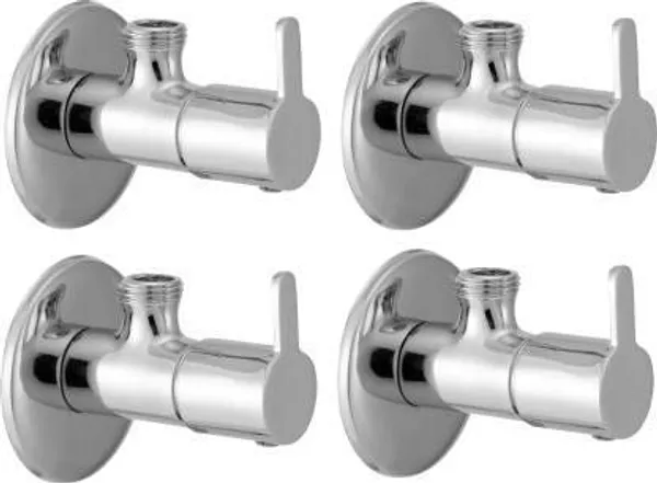 Multicolor_Candela_Angle_Valve_Brass_Disc_Stop_Cock_For_Bathroom_Taps_Geyser_And_Wash_Basin_Connection_With_Flange_(_Finish_4-Pieces)