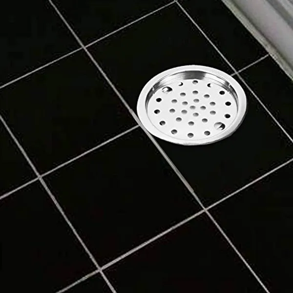 Silver___Candela_Stainless_Steel__Finished_Anti-Cockroach_Jalitrap_Floor_Drain_(_Pack_Of_1)