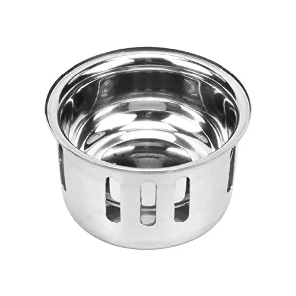 Silver___Candela_Stainless_Steel__Finished_Anti-Cockroach_Jalitrap_Floor_Drain_(_Pack_Of_1)