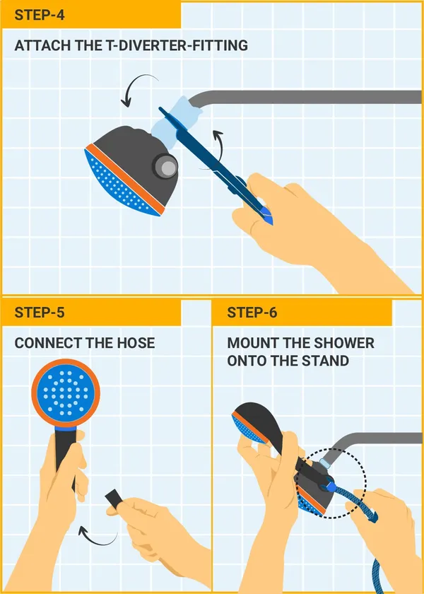 Silver___Candela_Square_Shower_Arm_With_Wall_Flange_Shower_Head