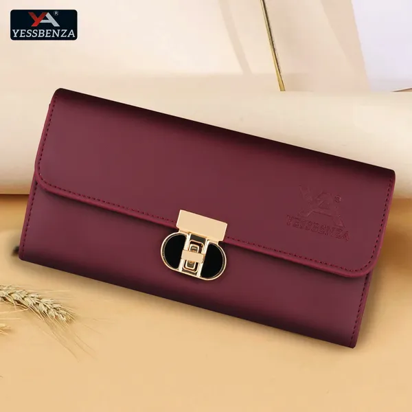 Maroon_Hand_Wallet_Casual_Party_Formal_Sports_Artificial_Handcrafted_Leather