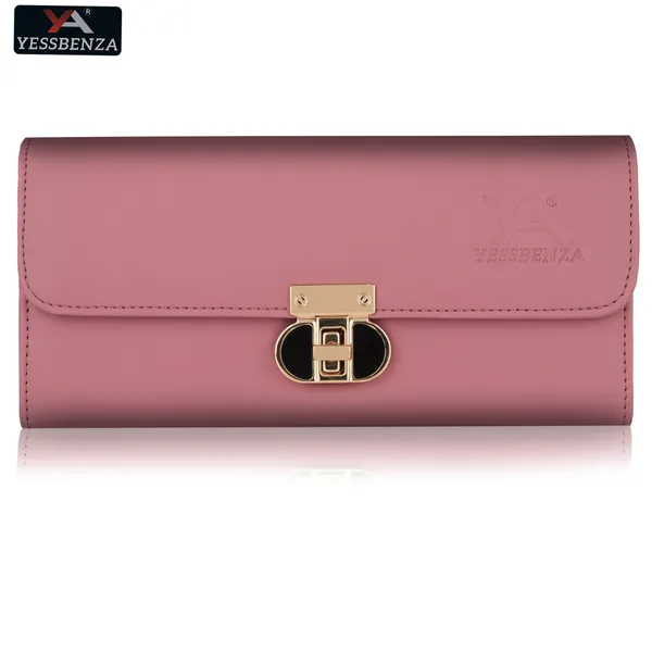 Peach_Handcrafted_Synthetic_Leathers_Ladies_Clutch_Wallet_Casual_Party_Forma_Sportss