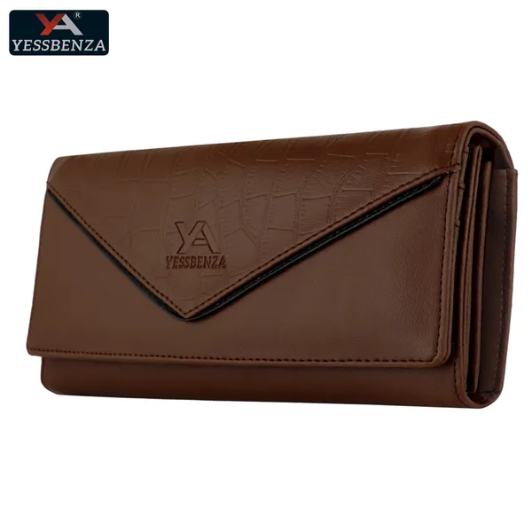 Yessbenza Casual Brown Clutch Women's and Girls Wallet Purses Price in  India Buy Yessbenza Casual Brown Clutch Women's and Girls Wallet Purses 