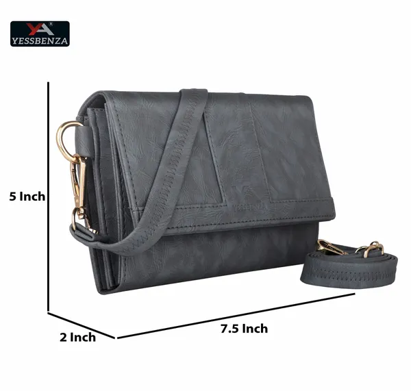 Women's_Faux_Leather_Blue_Sling_bags