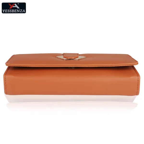 Golden_Faux-Leather_Handcrafted_Polyester_Cotton_Envolap_Closure_Snap_Clutch_Bag