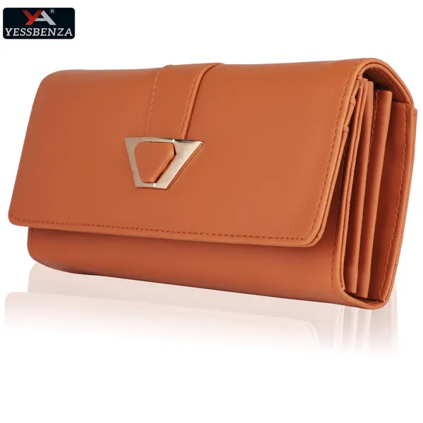 Golden_Faux-Leather_Handcrafted_Polyester_Cotton_Envolap_Closure_Snap_Clutch_Bag