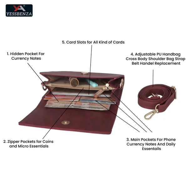Maroon_Faux_leather_Sling_bag_for_Womens_&_Girls