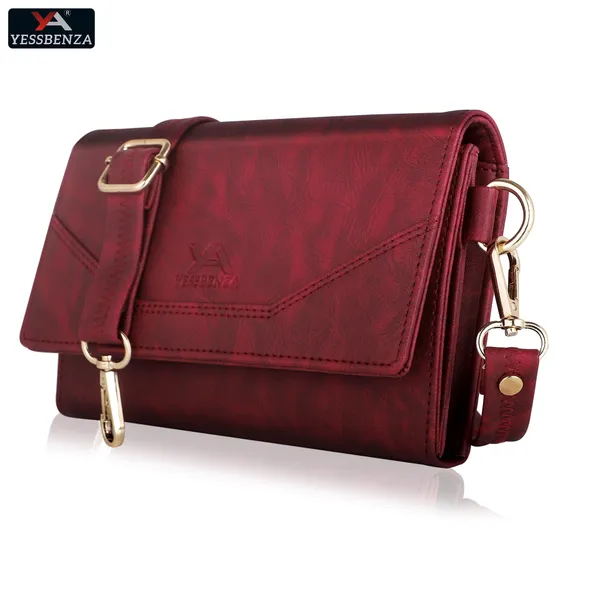 Maroon_Faux_leather_Sling_Bag_for_Womens_&_Girls