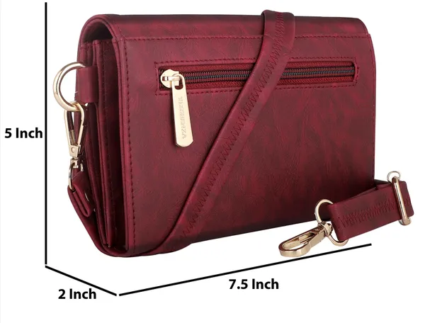 Maroon_Faux_leather_Sling_Bag_for_Womens_&_Girls