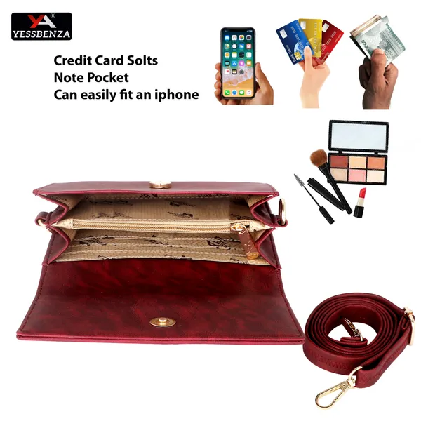 Maroon_Faux_leather_Sling_Bag_for_Womens_&_Girls