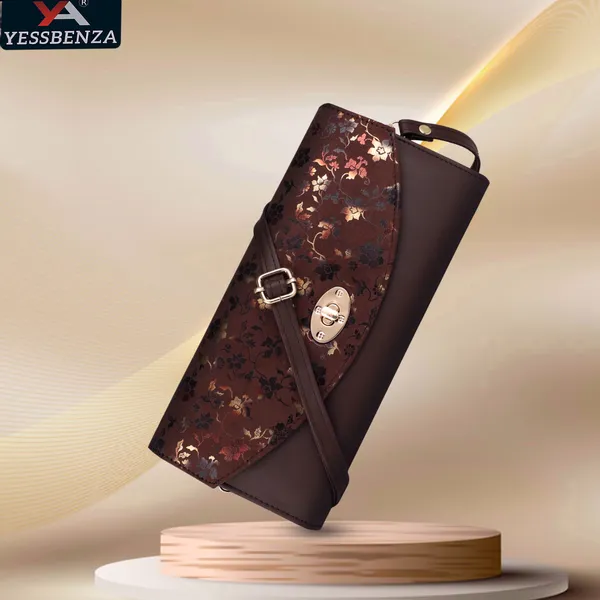 Brown_Shoulder_Bag:_Self_Design,_Solid,_Casual,_Evening/Party,_Synthetic_Leather,_Cotton